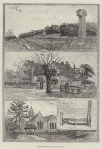 Bocetos deambulantes, Abinger, Surrey